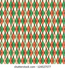 abstract colorful pattern with rhombuses