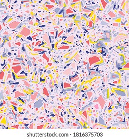 Abstract colorful pattern. Stylized marble texture. Vector