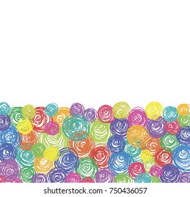 Abstract colorful pattern vector background design banner card