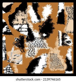 Abstract colorful pattern. Vector Illustration.
