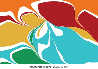 Abstract colorful pattern. Vector Illustration.