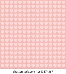 Fondo rosa abstracto de color. ilustración ligera del corazón de amor