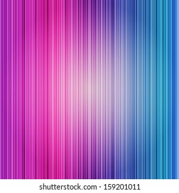 Abstract Colorful Pink Blue Shiny Striped Vector Background with Rainbow Decoration