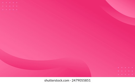 Abstract colorful pink curve background, Suit for business, institution, conference, party, Vector illustration
