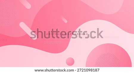 Abstract colorful pink fluid wave background. Trendy shapes color pattern element concept design. Modern banner style. Eps10 vector