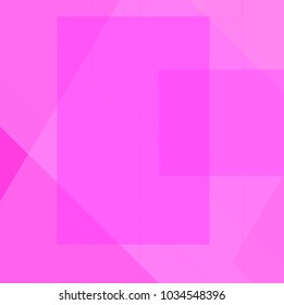 abstract colorful pink geometric backdrop, nice pink background, vector illustration