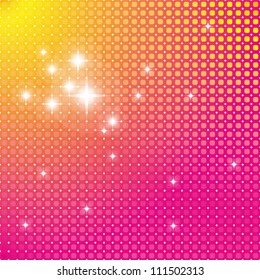 abstract colorful pink and orange background