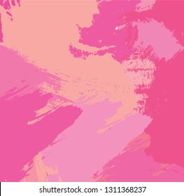Abstract colorful pink paint brush and strokes, scribble textures background. colorful nice brush strokes and hand drawn pattern for your design. modern beautiful grunge and stripes pattern