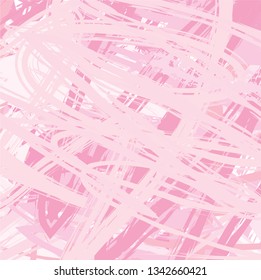 Abstract colorful pink paint brush and strokes, scribble pattern background. creative colorful nice brush strokes and hand drawn texture background. modern beautiful grunge and stripes pattern