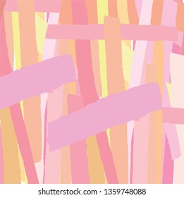 Abstract colorful pink paint brush and strokes pattern background. creative colorful nice brush strokes for your design.