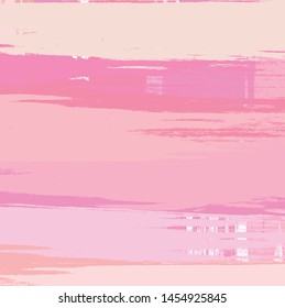 Abstract colorful pink paint brush and strokes, stripes pattern background. colorful pink nice brush strokes and hand drawn background. modern beautiful grunge and stripes pattern background