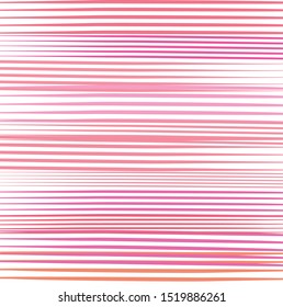 Abstract colorful pink paint brush and strokes, stripes with horizontal lines pattern background