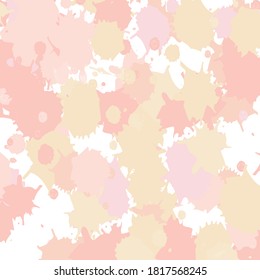 Abstract colorful pink paint brush and flick colours pattern background. Nice pink watercolor paint splash colors texture background.