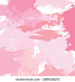 Abstract colorful pink paint brush and strokes, grunge texture background. colorful pink nice hand drawn for your design