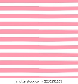 abstract colorful pink paintbrush with horizontal lines pattern for your design .cute pink pastel paintbrush with horizontal lines background