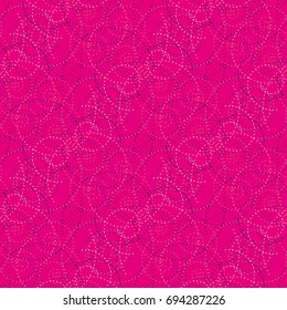 Abstract colorful pink seamless pattern for new background.