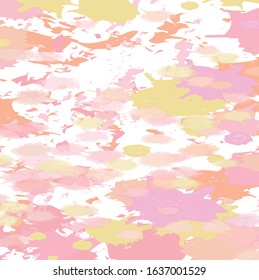 Abstract colorful  pink  watercolor paint brush and strokes. Flick the  pink color pattern background. colorful pink watercolor nice brush and hand drawn for your design.