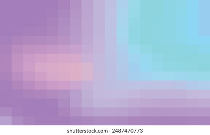 Abstract and colorful pixel background. Color palette shades.