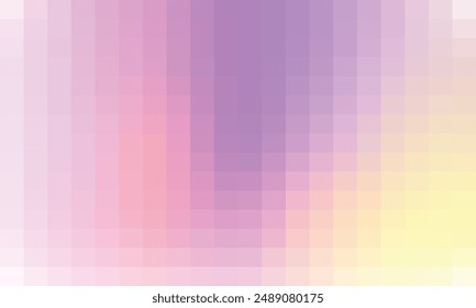 Abstrakter und farbiger Pixelhintergrund. Farbpalettenschattierungen