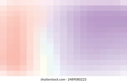 Abstract and colorful pixel background. Color palette shades