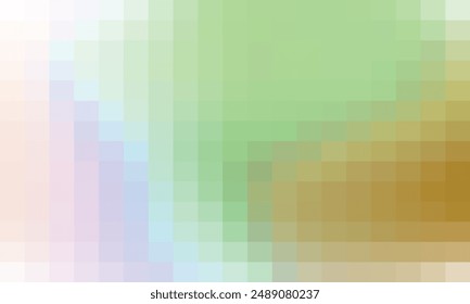 Abstract and colorful pixel background. Color palette shades