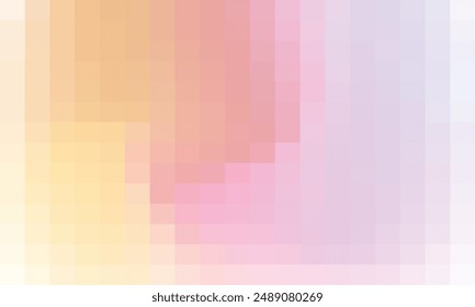 Abstract and colorful pixel background. Color palette shades