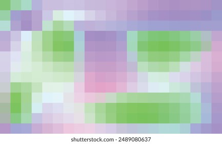 Abstract and colorful pixel background. Color palette shades