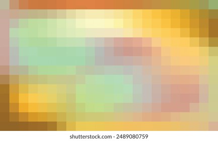 Abstract and colorful pixel background. Color palette shades