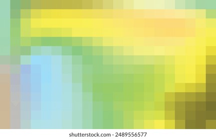 Abstract and colorful pixel background. Color palette shades
