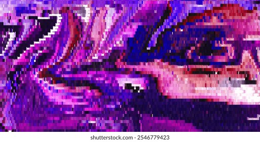Abstrakter bunter verpixelter Mosaik-Vektorhintergrund