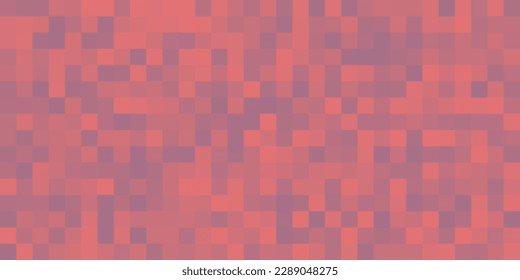 Abstract Colorful Pixelated Surface Pattern with Random Colored Sqaures - Geometric Mosaic Texture - Generative Art, Vector Background Design