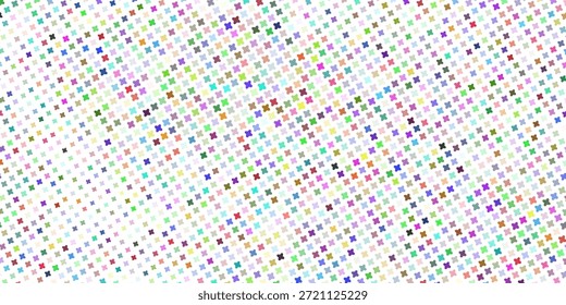 Abstract Colorful Polka Dot Pattern Background with Multicolored Circles.