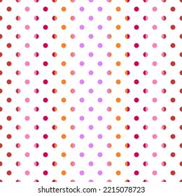 abstract colorful  polka dots background