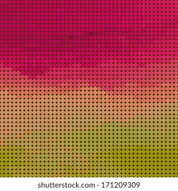 abstract colorful polka dots pattern background