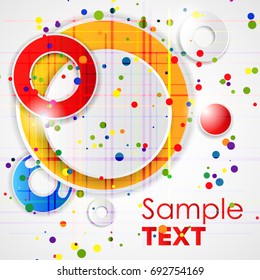 Abstract colorful polygon background. Red Grid Mosaic Background, Creative Design Templates