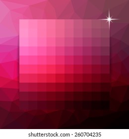 abstract colorful polygon background, vector illustration
