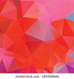 Fondo abstracto de textura de polígono colorido