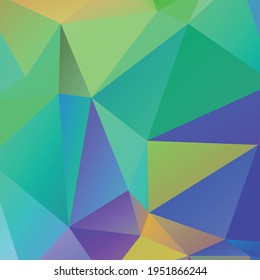 Fondo abstracto de textura de polígono colorido
