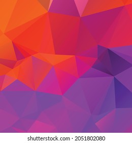 Fondo abstracto de textura de polígono colorido