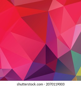 Fondo abstracto de textura de polígono colorido