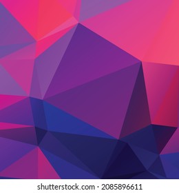Abstrakter bunter Polygon-strukturhintergrund
