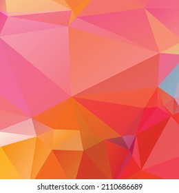 Abstract colorful polygon texture background