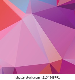 Abstract colorful polygon texture background