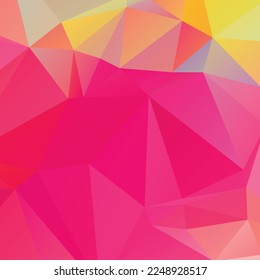Fondo abstracto de textura de polígono colorido