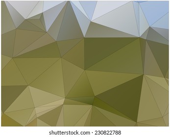 Abstract Colorful Polygonal Background