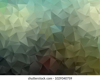 Abstract Colorful polygonal background. Low poly triangles and space for your message. Vector EPS 10 illustration.