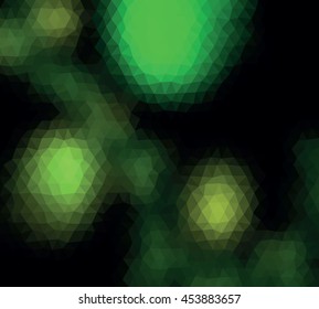 Abstract colorful polygonal background, template. - Stock vector