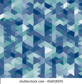 Abstract colorful polygonal background, template. - Stock vector