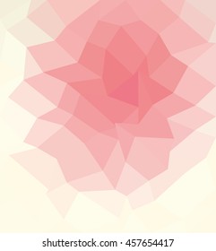 Abstract colorful polygonal background, template. - Stock vector