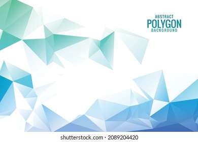 Abstract colorful polygonal background with triangles